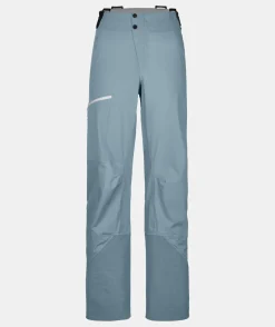 Outlet ORTOVOX 3L ORTLER PANTS W glaciergrey