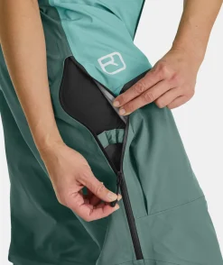 New ORTOVOX 3L RAVINE SHELL PANTS W arcticgrey