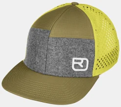 Sale ORTOVOX LOGO AIR TRUCKER CAP greenmoss