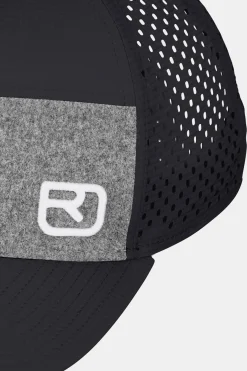Cheap ORTOVOX LOGO AIR TRUCKER CAP blackraven