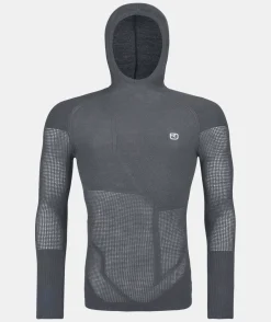 Online ORTOVOX MERINO THERMOVENT HOODY M darkgreyblend