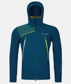 Store ORTOVOX PALA HOODED JACKET M petrolblue