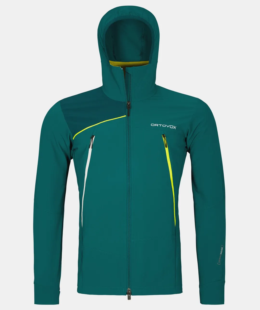 Store ORTOVOX PALA HOODED JACKET M pacificgreen