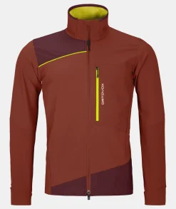 Sale ORTOVOX PALA LIGHT JACKET M clayorange