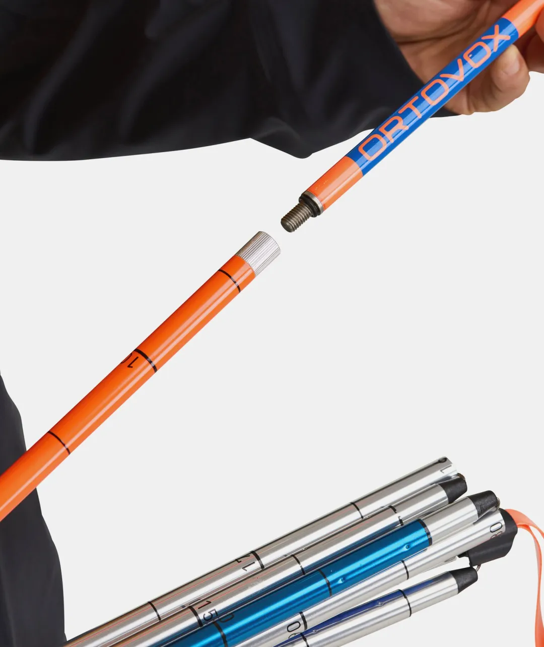 Clearance ORTOVOX PROBE EXTENSION STEEL shockingorange