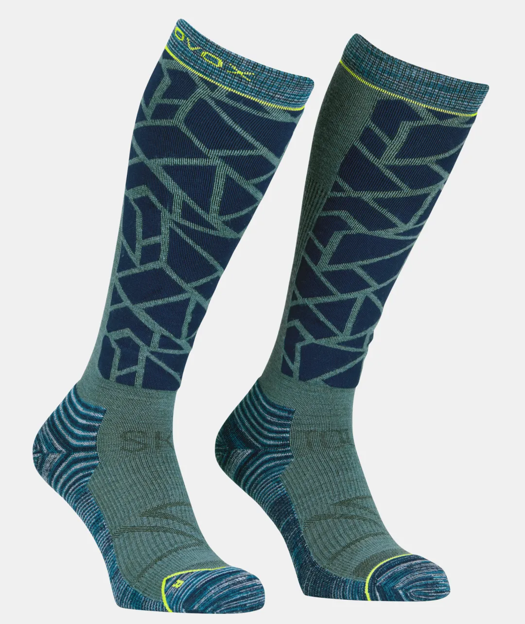 Cheap ORTOVOX SKI TOUR COMP LONG SOCKS M deepocean