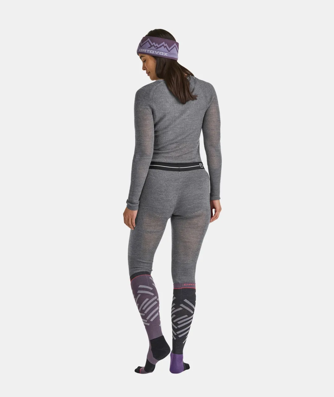 Clearance ORTOVOX SKI TOUR LONG SOCKS W blackraven