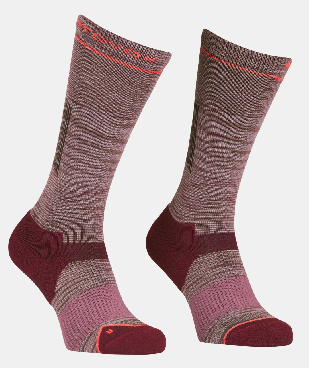Best Sale ORTOVOX SKI TOUR LT COMP LONG SOCKS W mountainroseblend