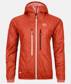 Online ORTOVOX SWISSWOOL PIZ BOÈ JACKET W sunsetorange