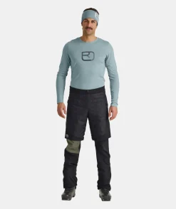 Hot ORTOVOX SWISSWOOL PIZ BOÈ SHORTS M blackraven