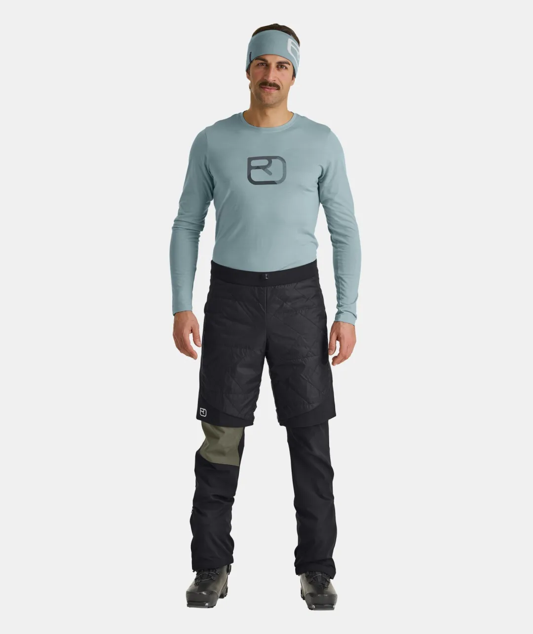 Hot ORTOVOX SWISSWOOL PIZ BOÈ SHORTS M blackraven