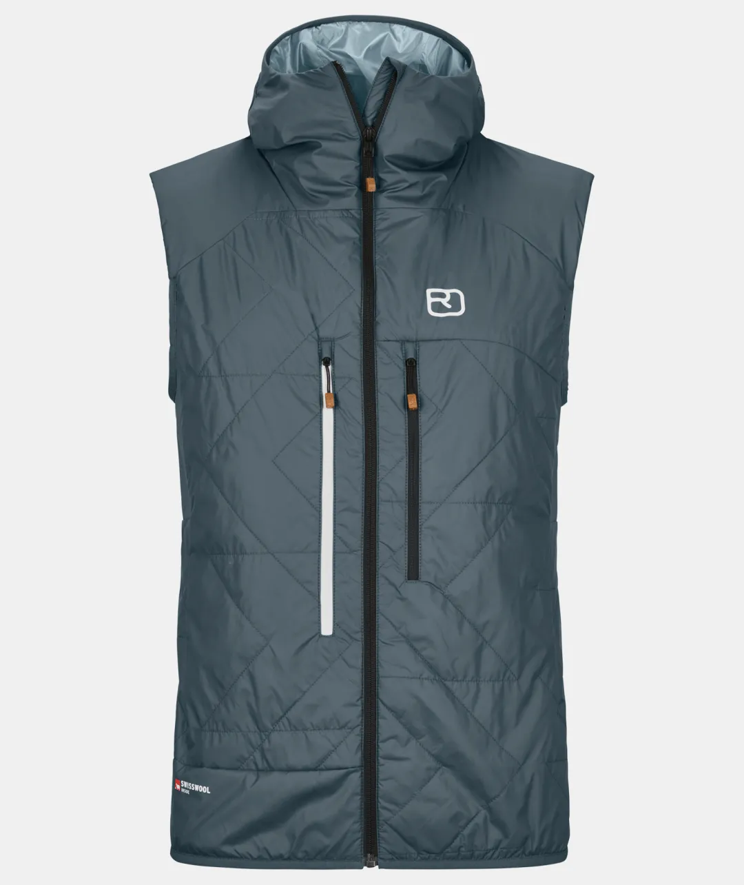 Discount ORTOVOX SWISSWOOL PIZ BOÈ VEST M darkarcticgrey