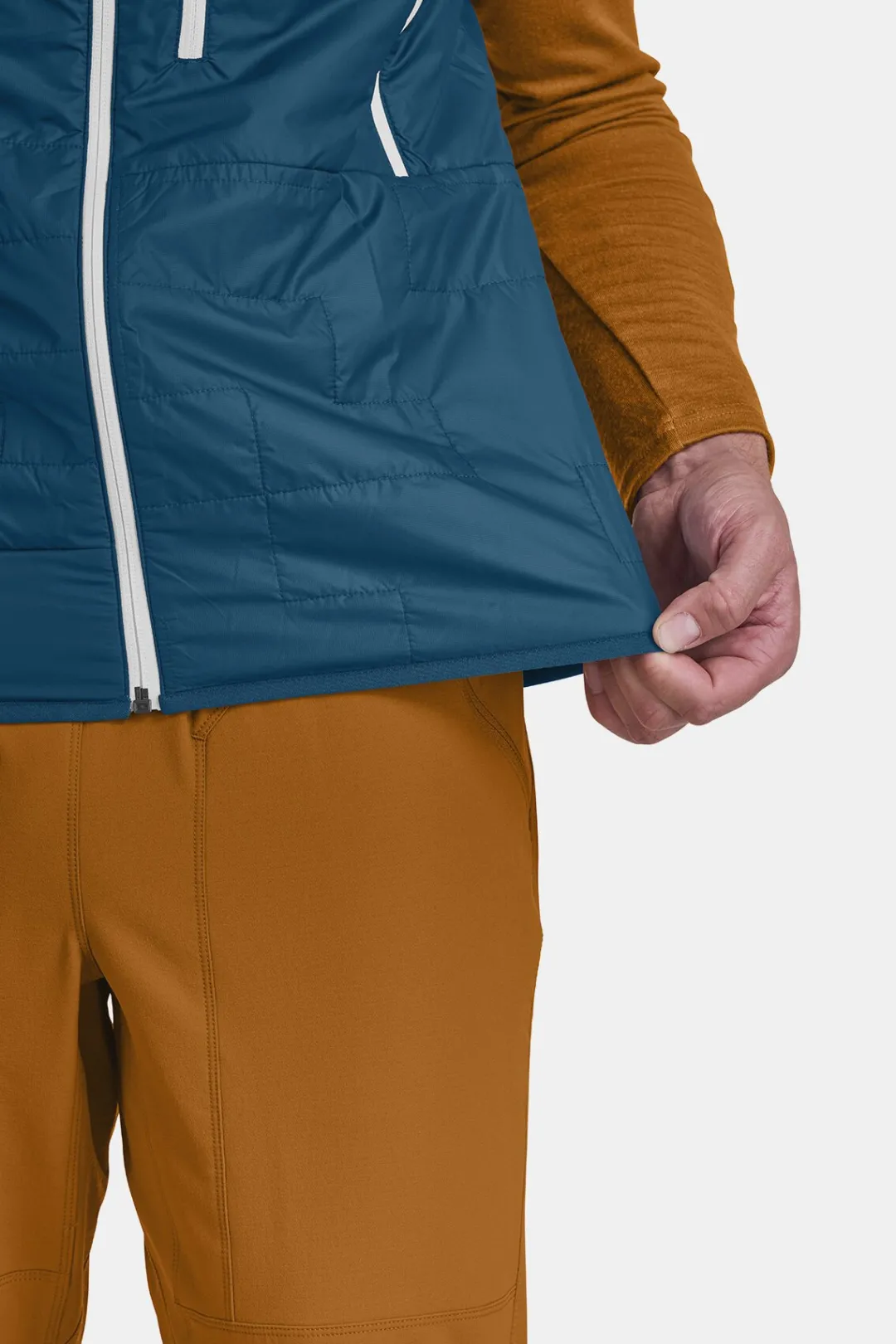 Outlet ORTOVOX SWISSWOOL PIZ BOÈ VEST M petrolblue