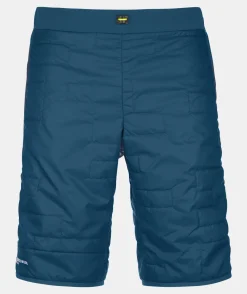 Discount ORTOVOX SWISSWOOL PIZ BOÈ SHORTS M petrolblue