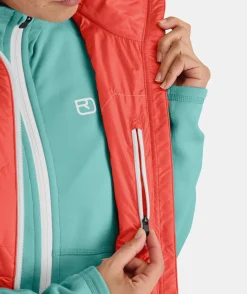 Flash Sale ORTOVOX SWISSWOOL PIZ VIAL VEST W coral