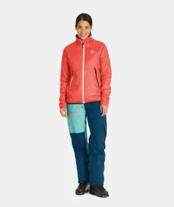 Outlet ORTOVOX SWISSWOOL PIZ VIAL JACKET W coral