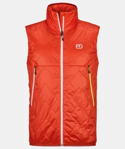 Discount ORTOVOX SWISSWOOL PIZ VIAL VEST M hotorange