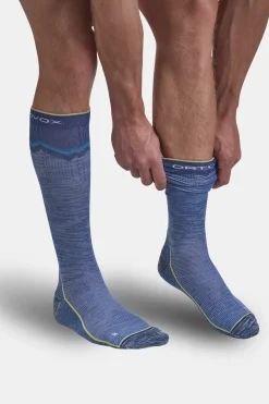 Discount ORTOVOX TOUR LONG SOCKS M mountainblue