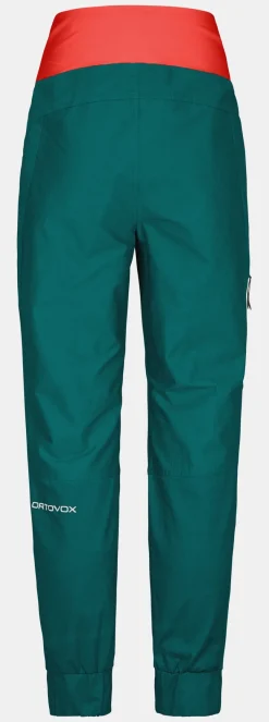 Best ORTOVOX VALBON PANTS W pacificgreen