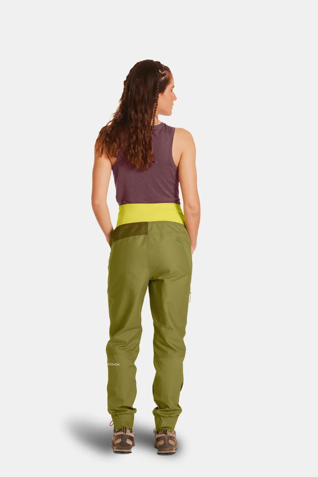 Best ORTOVOX VALBON PANTS W pacificgreen