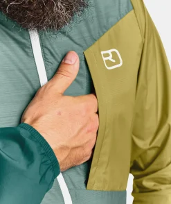 Fashion ORTOVOX WINDBREAKER JACKET M cengiarossa