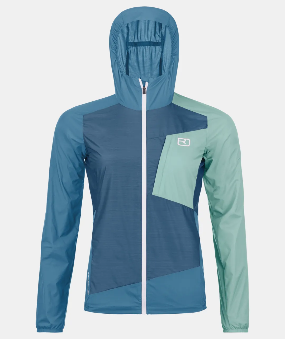 New ORTOVOX WINDBREAKER JACKET W petrolblue