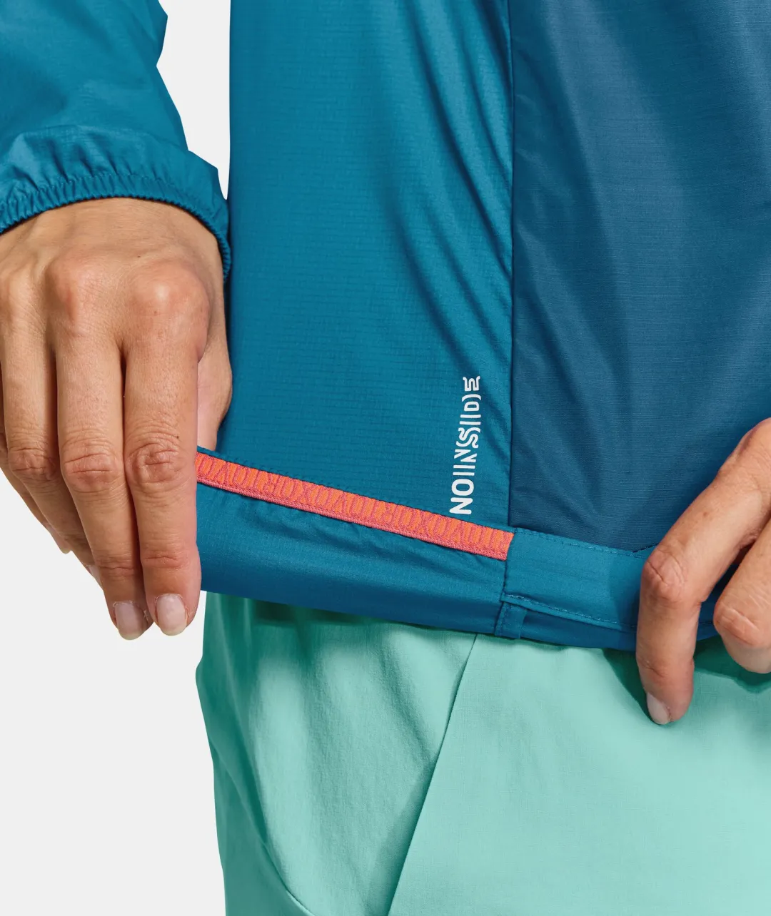 New ORTOVOX WINDBREAKER JACKET W petrolblue