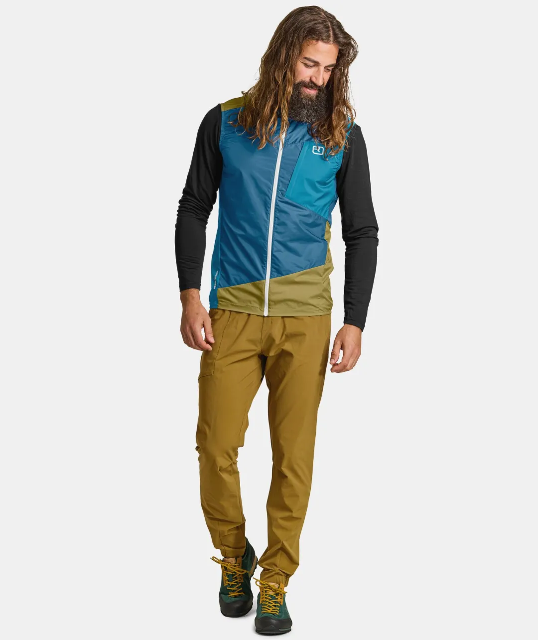Store ORTOVOX WINDBREAKER VEST M cengiarossa