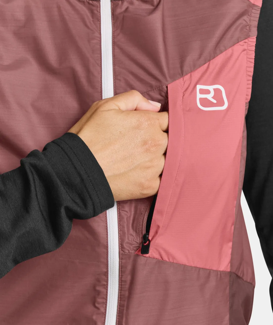 Store ORTOVOX WINDBREAKER VEST W petrolblue
