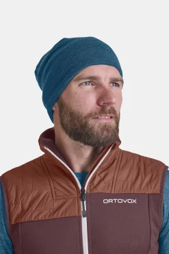 Clearance ORTOVOX WONDERWOOL BEANIE greenmoss